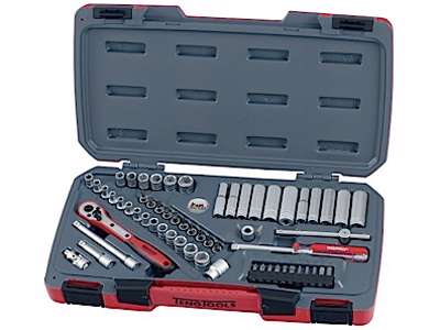 Topnøglesæt 1/4" T1460 Tengtool