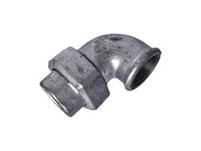 Vinkelunion 1/2" galv m/m