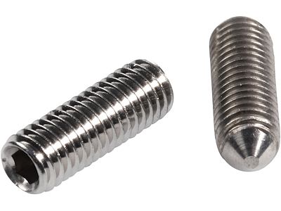 Pinolunbraco M2x4 A2 m/spids DIN914