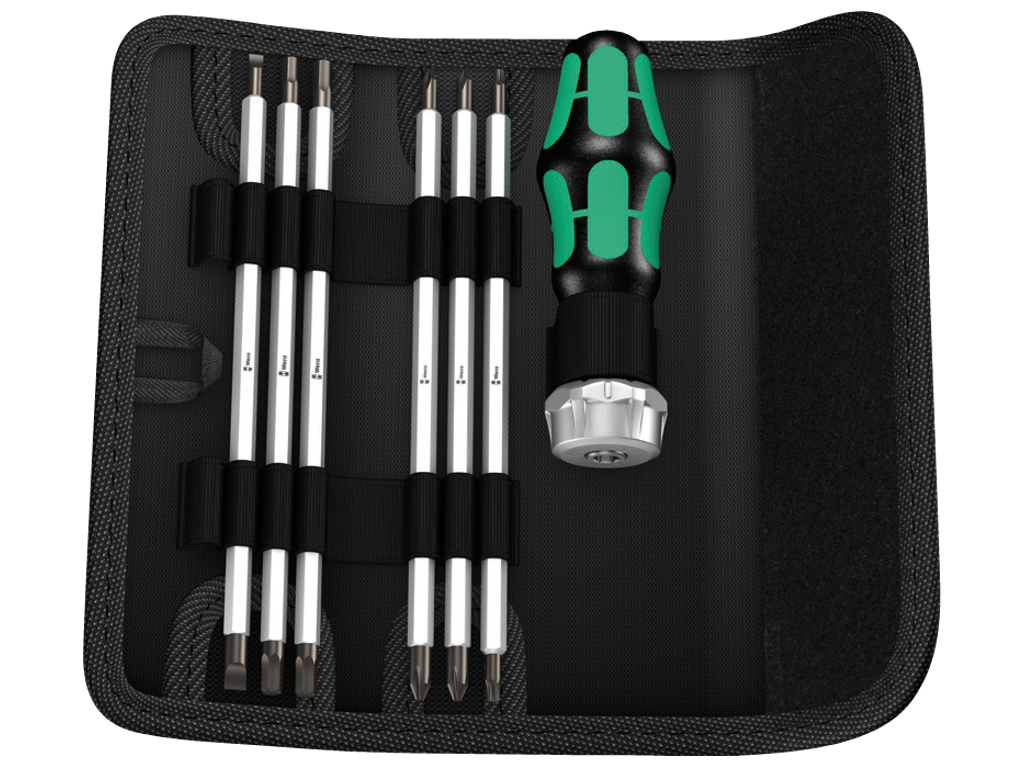 Skruetrækkersæt Wera Vario RA i taske