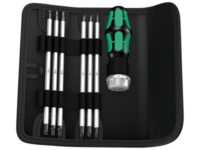 Skruetrækkersæt Wera Vario RA i taske