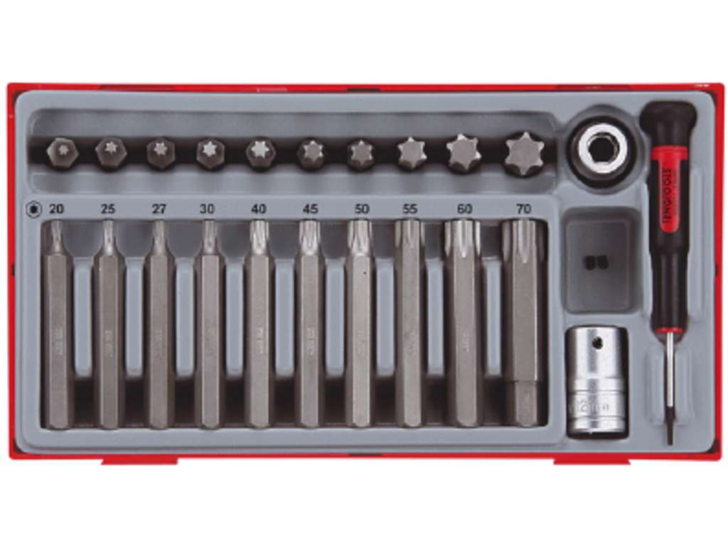 Bitssæt Torx TTTX23