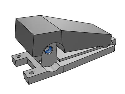 SMC VM220-F02-40A Ventil m/fodpedal