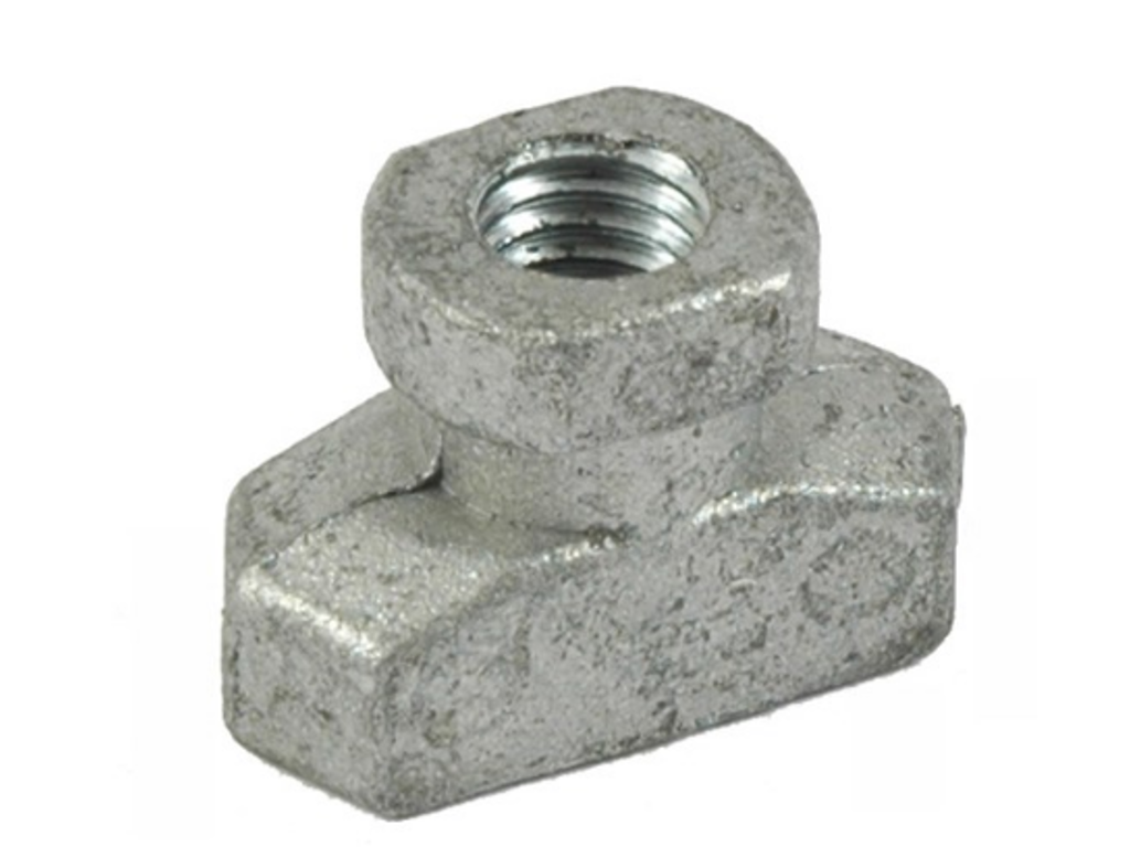 Skinnemøtrik DF 6mm