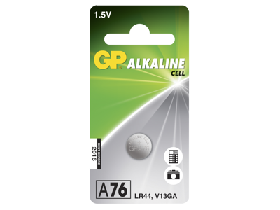 Batteri V13GA LR44 A76 GP 1 stk.