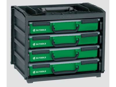 Raaco Handybox med 4 rumkasser DJ Tools