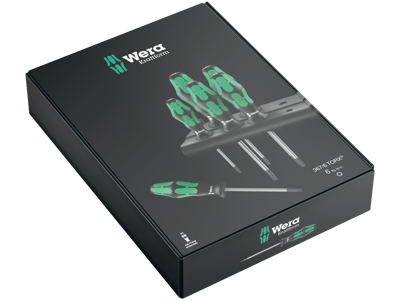 Skruetrækkersæt Torx 367/6 Wera