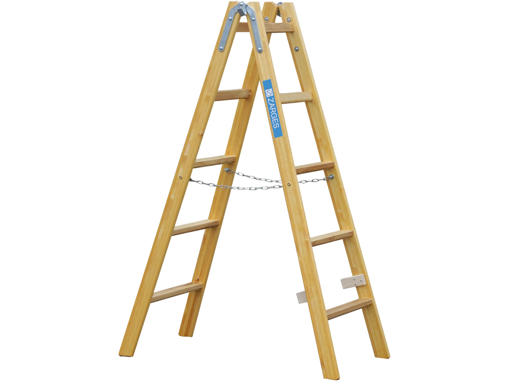 Zarges Wienerstige 2x10 Trin 2,8 mtr TRÆ