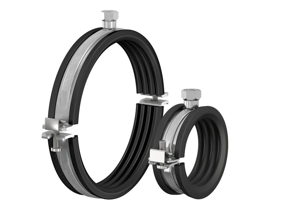 Flamco rørbøjle 68-73mm m/gummi