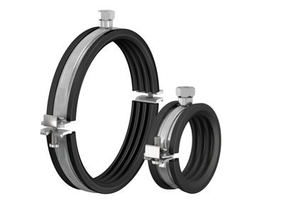 Flamco rørbøjle 68-73mm m/gummi