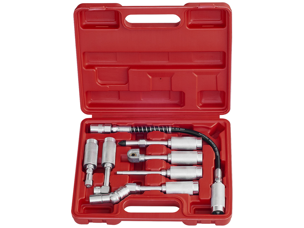 Smøremundstykker 7 stk m/lynkobling Kabi