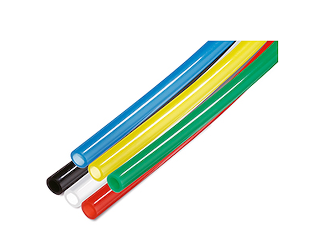 Luftrør 16/13 Nylon Hvid T1613W-20