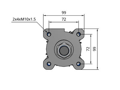 SMC CP96SDB80-1200C Luftcylinder
