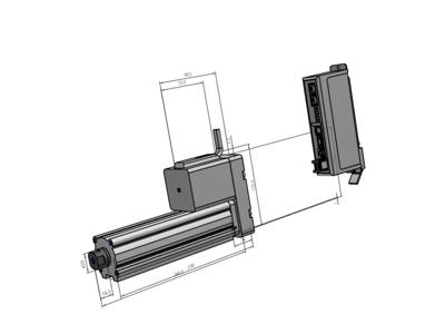 SMC LEY32C-100C-R5C918 Cylinder elek.