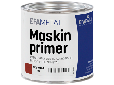 Maskinprimer rødbrun 3/4 ltr