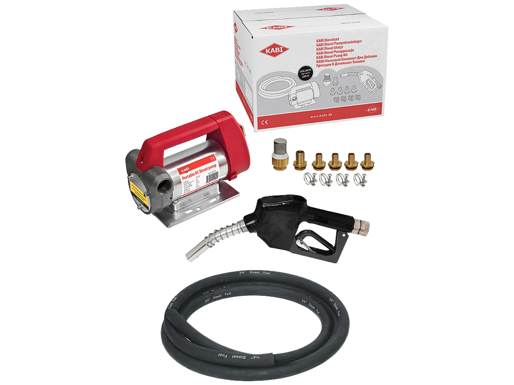 Pumpesæt m/Autopistol 24 V, 40 l/min