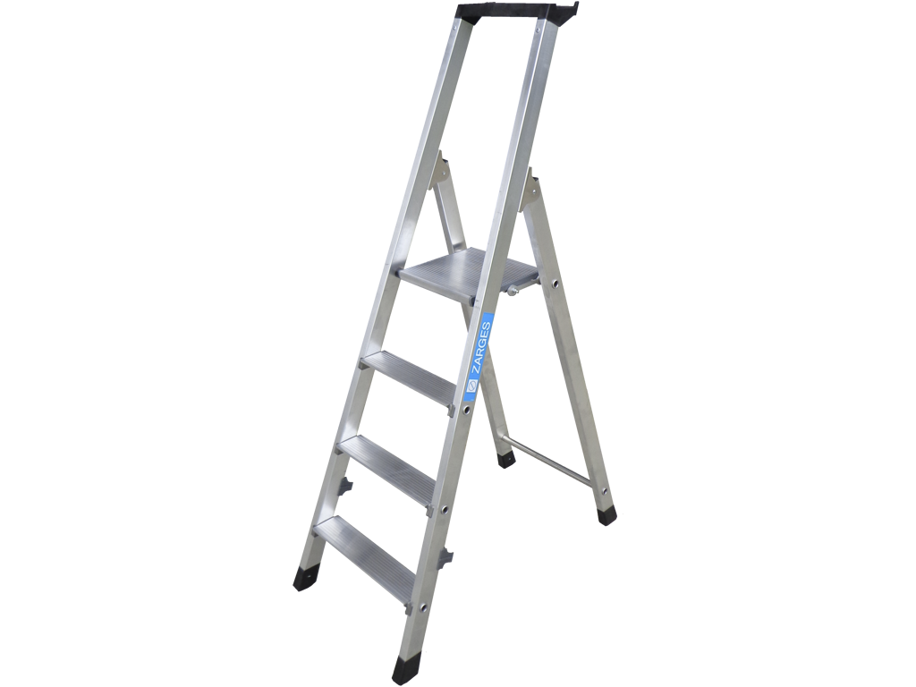 Zarges trappestige 4 trin incl. platform