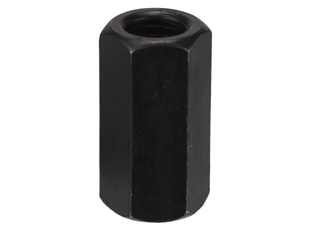 Stålmøtrik Høj M24x43mm Sort