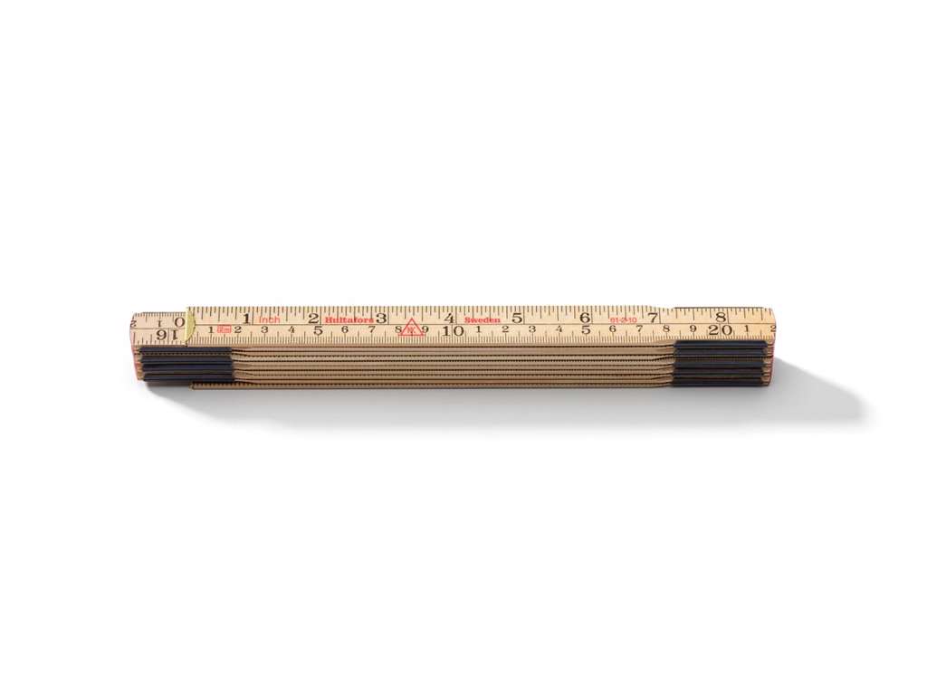Tommestok inch/mm 61-2-10 Hultafors