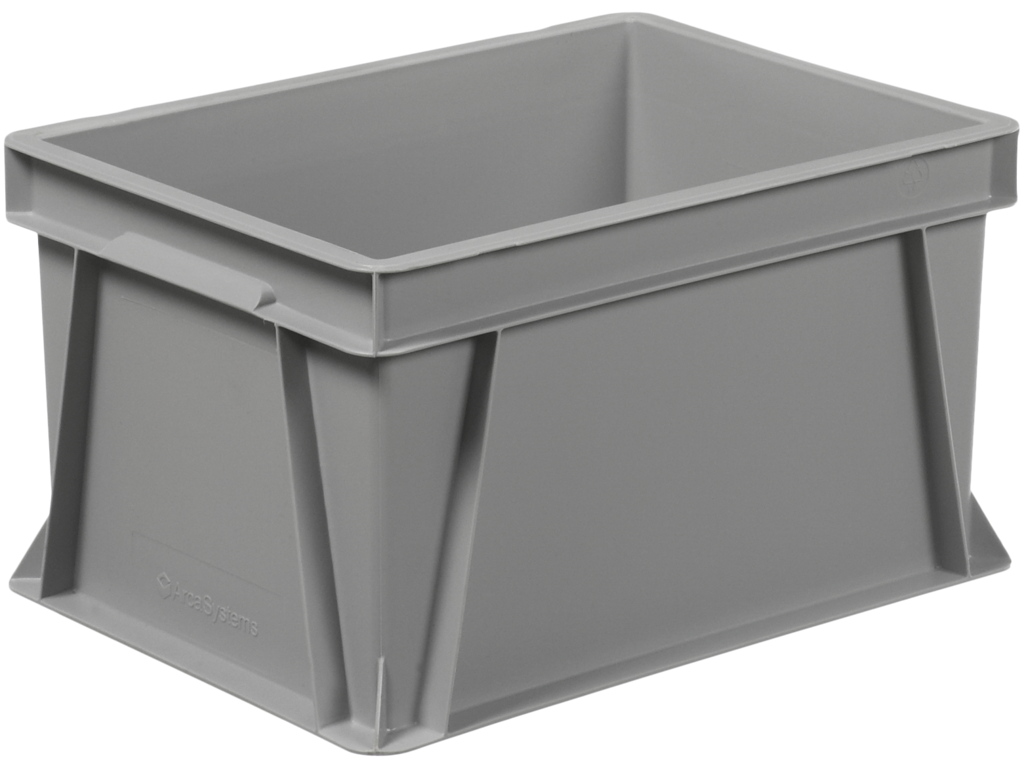 Lagerkasse 400x300x212mm Arca grå