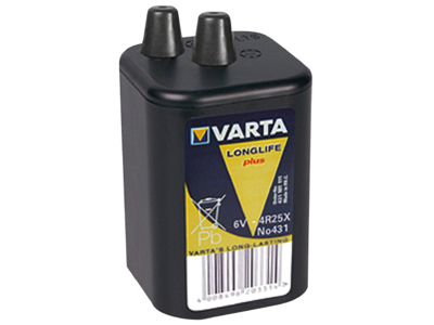 Batteri 431 med skrue 4R25 6V 85000 mAh