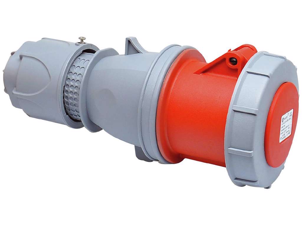 Hunstik CEE 63A 5 polet rød