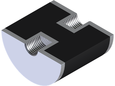 Vibrationsdæmper Ø20/H20 C Type 3