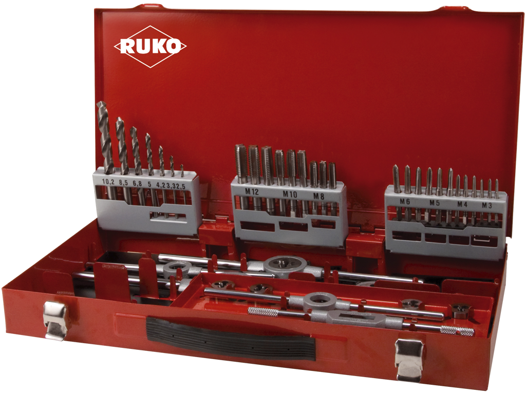 Gevindsæt HSS M3-M12 Ruko