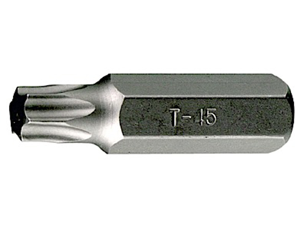 Bits TX55 x 40mm med 10mm sekskt.