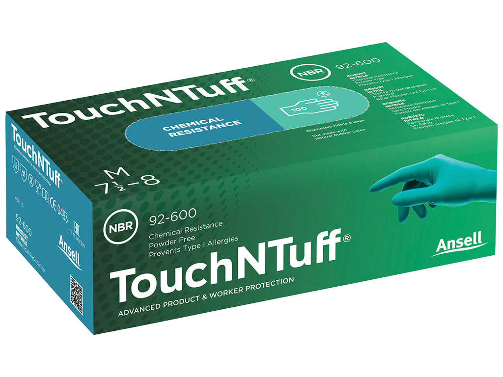 Nitril Pudret Touch N Tuff - 92-500