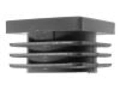 Prop for 4-kt rør 60x60 sort 2,6-4,0gods