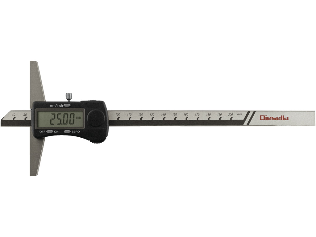 Dybdemål digital 0-500 mm x 0,01mm