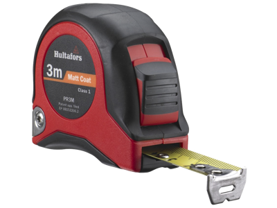 Målebånd 3 mtr. Hultafors type PR