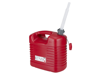 Benzindunk 20 ltr plast rød