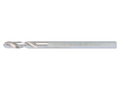 Centerbor til hulsavsholder 6,35x102