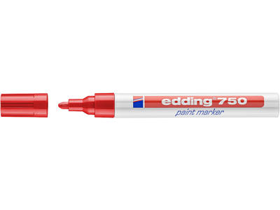 Tusch Rød edding 750 