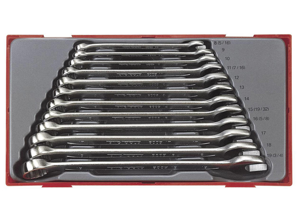 Ringgaffelnøglesæt 8-19mm TT1236 Tengtools