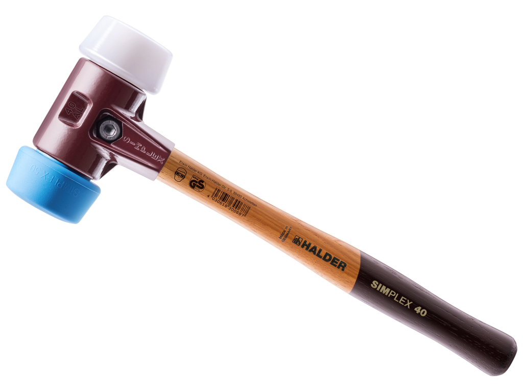 Hammer Simplex Ø50 Hvid/Blå TPE baner