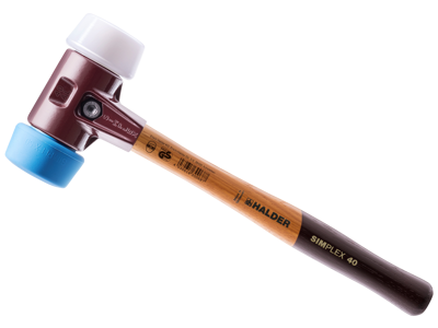 Hammer Simplex Ø50 Hvid/Blå TPE baner