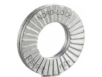 Nordlocklåseskærmskive 10mm Delta beh.