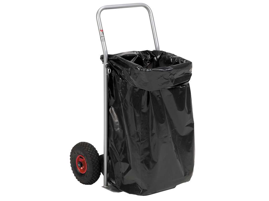 Sække/affaldsvogn 2-i-1