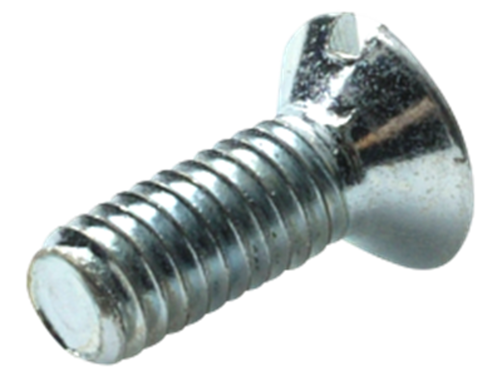 Maskinskrue M8x25 US messing DIN 963