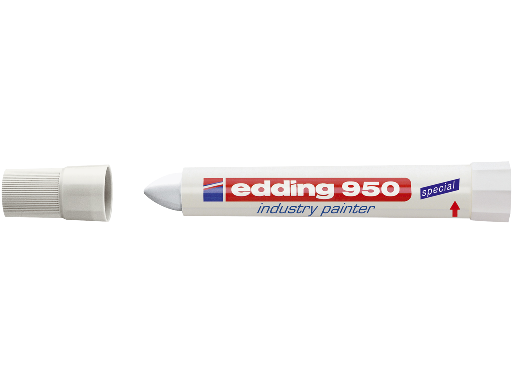 Tusch Hvid edding 950