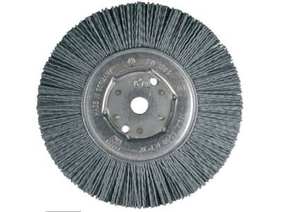 Roterende nylonbørste 150x18x1,1mm K120