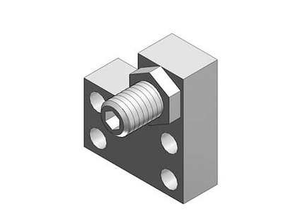 SMC MXQ-CT16 stop Ø16mm