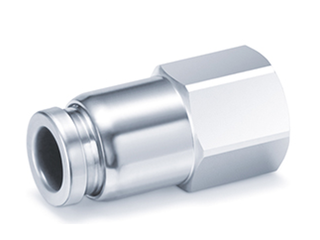 Luftfittings 6x1/4 I/RG lige A4 KQG2F06-