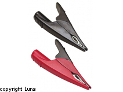 Krokodillenæb AC285 Et par rød/sort 