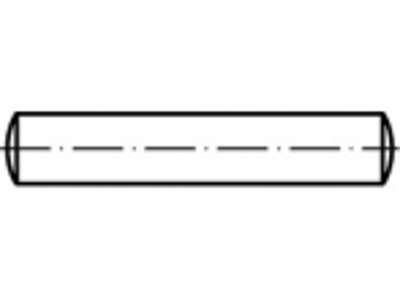 Cylindrisk stift 10x50mm tolerance m6 