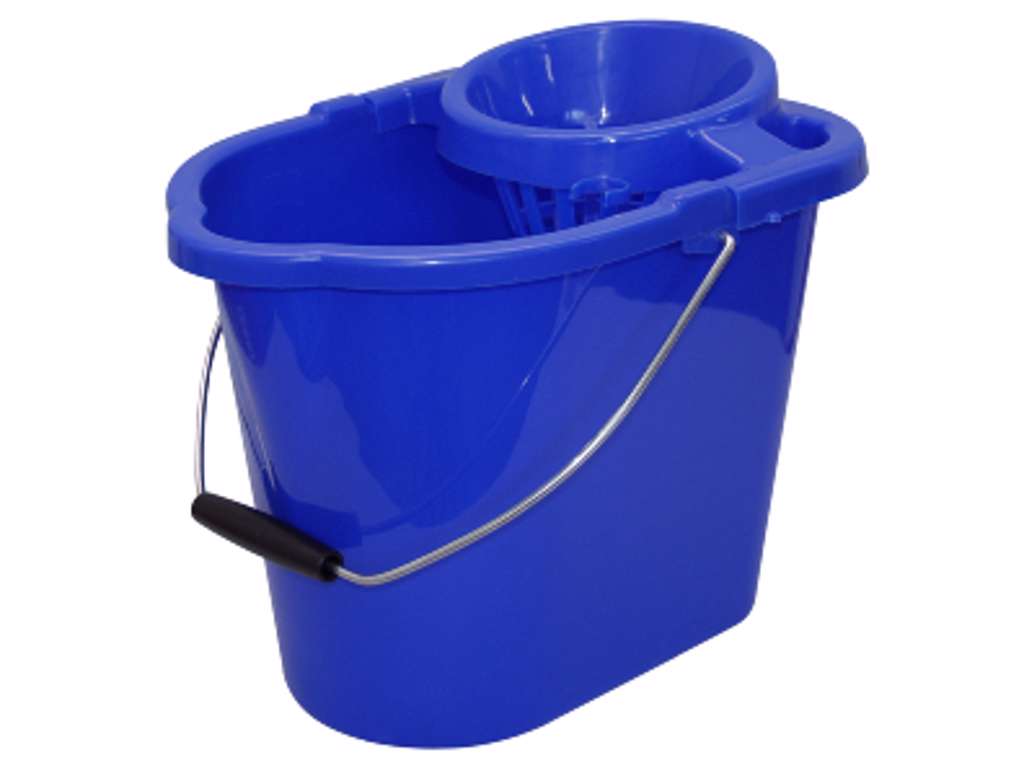 Moppe Spand 8L BLÅ m/vrideraggr.