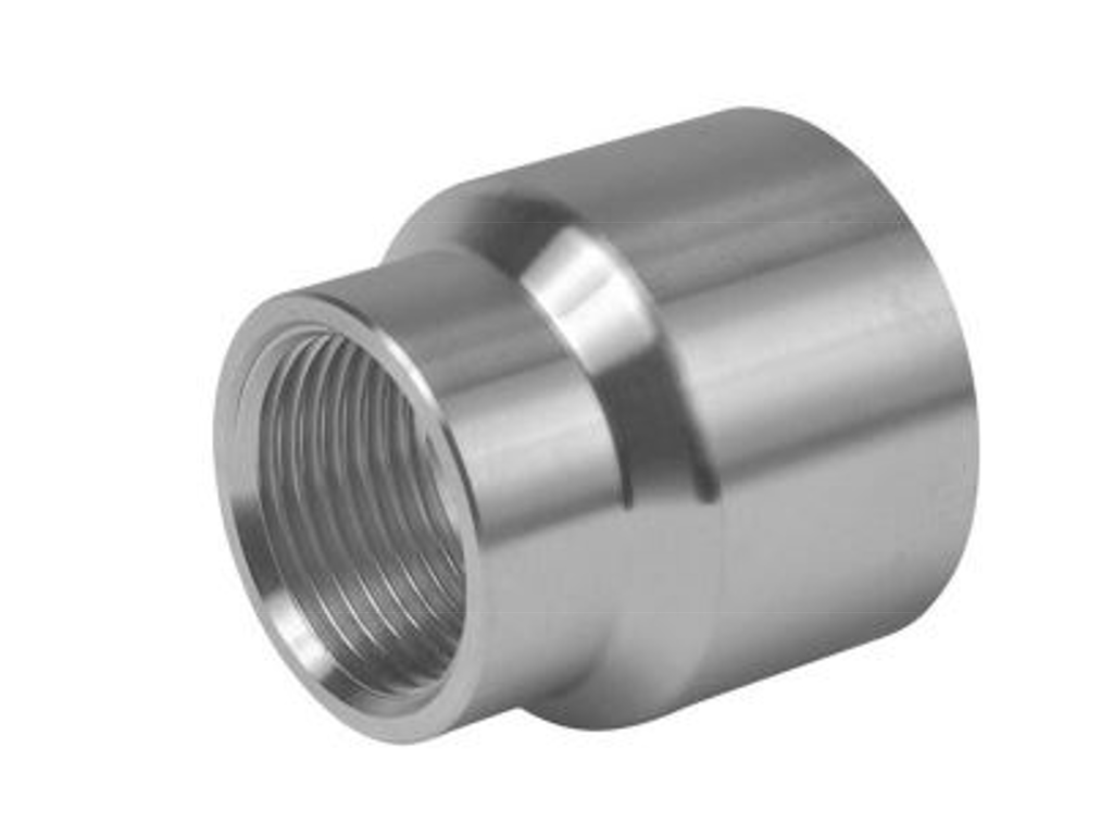 Formmuffe 1"x3/4" syrefast